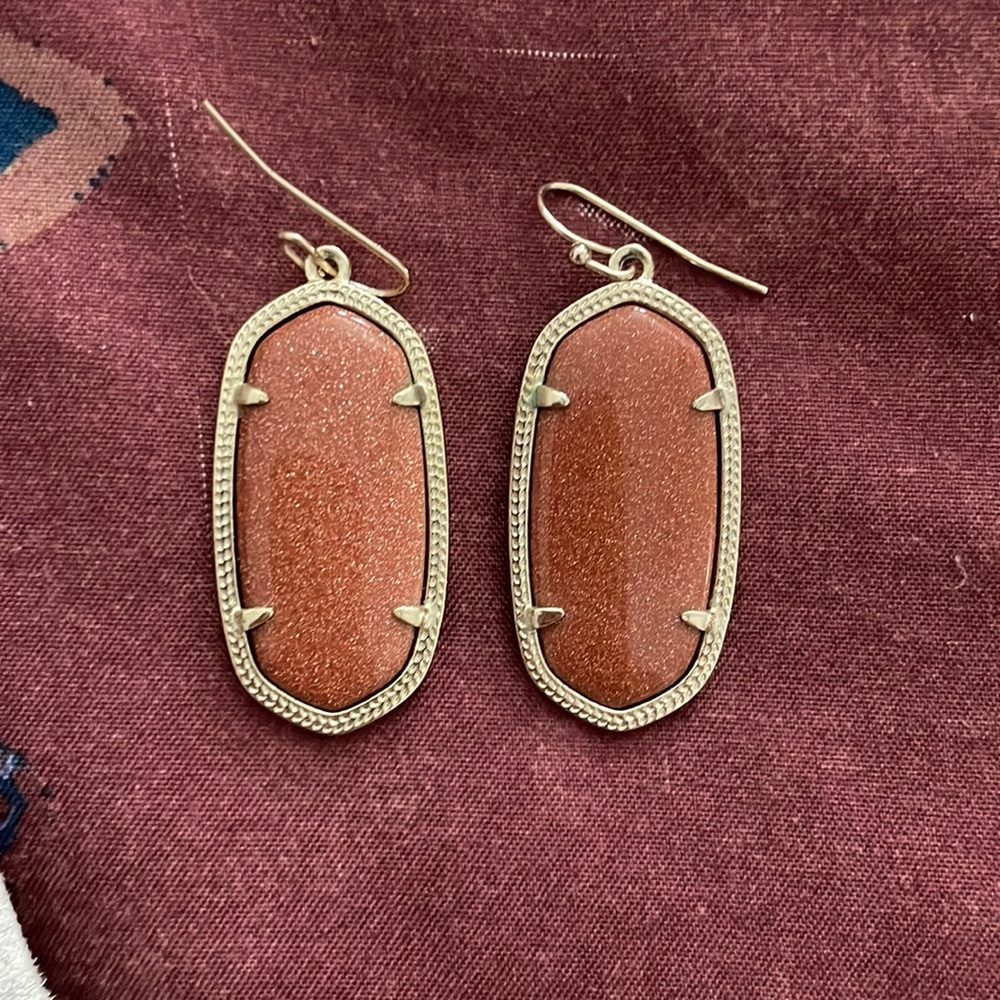 Kendra Scott earrings with bag